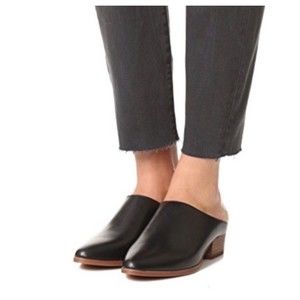 Madewell Barlow Leather Mule Size 10